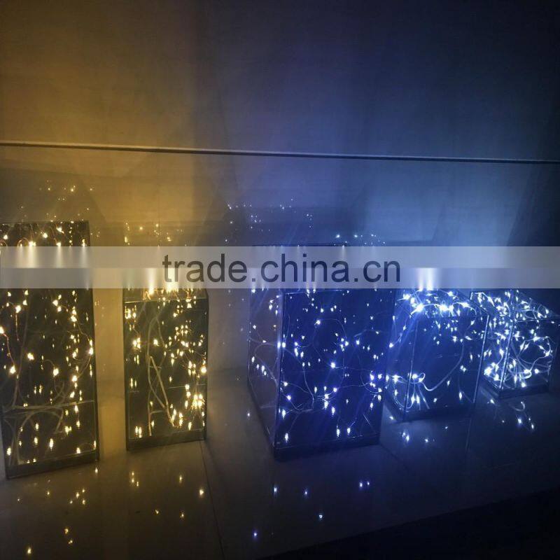 2017 hollywood lighted mirror with led light,led light magnifying mirror