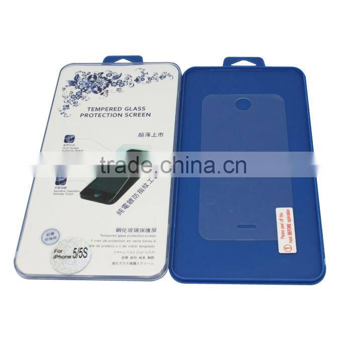 For Appl Iphone 5 5S TEMPERED GLASS Screen Protector 0.25mm With Package.