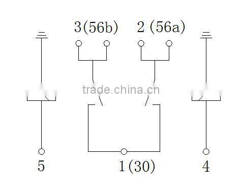 Automotive relays auto relay 12V 24V 30A WM758