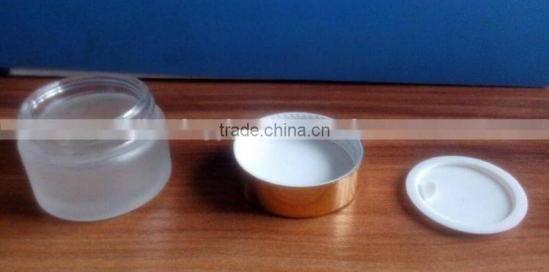 30g Glass Cream Jar for Cosmetics Packaging Jingxing