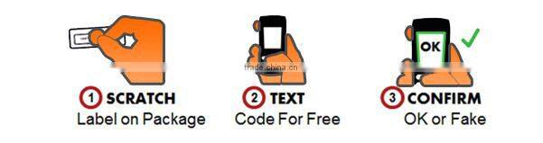 High sercurity anti-counterfeit laser label hologram,custom laser label