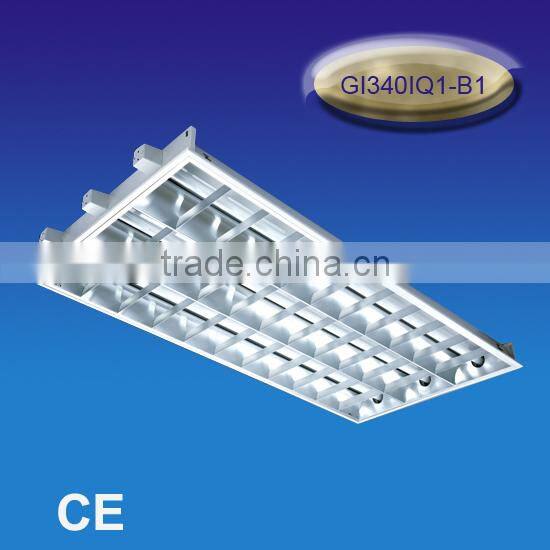 Embedded grill lamp tray, lamp panel, lamp, lamp house, grille fixture 4*18/20W