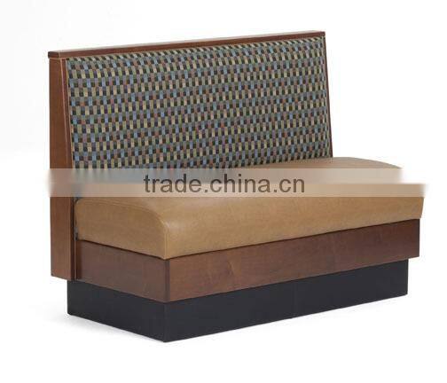 Comfortable high class restaurant booth sofa XY0153