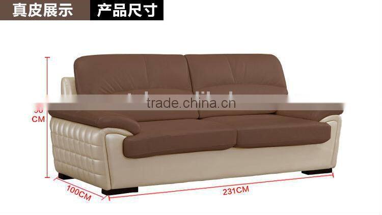 luxury classic european leather sectional sofa set