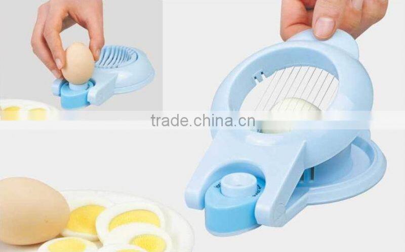 ABS+S/S 17.8*11.4*2.5 Kitchen tools egg slicer/plastic egg slicer