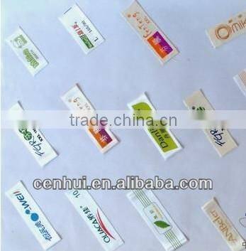 Hot sale fabric printed label.Cotton label for clothing