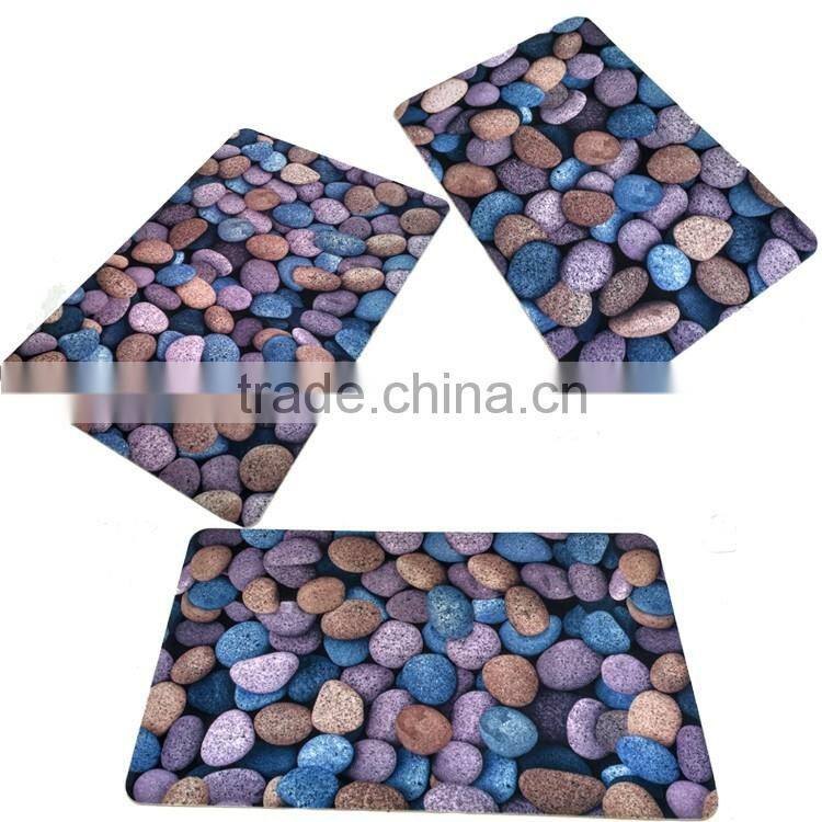 new products colorful stones bath mat safety