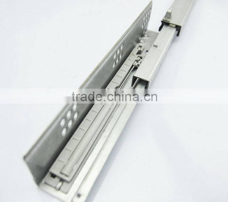 Low price unique under mount push to open drawer slide