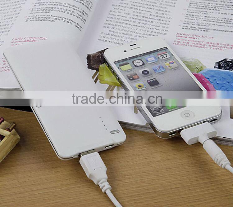 High quality li-polymer battery power bank 4000mah