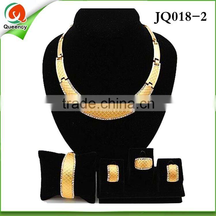 fashion gold 18K Jewelry sets for party JQ017
