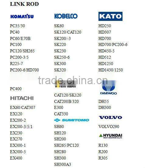 E200B connecting rod for excavator suitable for E200B E320 excavator