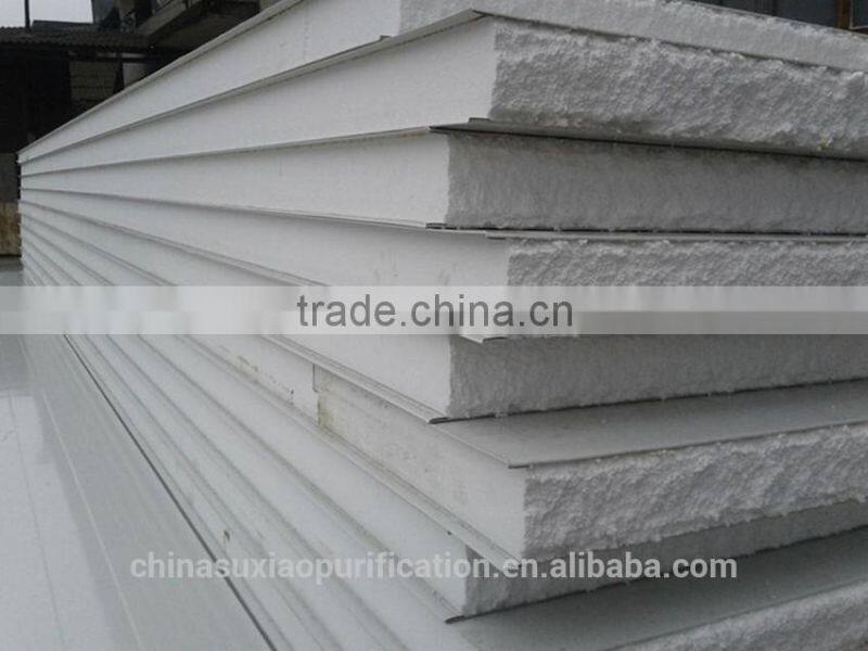 Low cost EPS sandwich color steel plate for wall panel