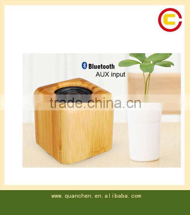 Wireless Portable Bamboo Speaker