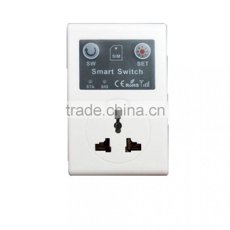 GSM remote control smart power socket multiple power socket
