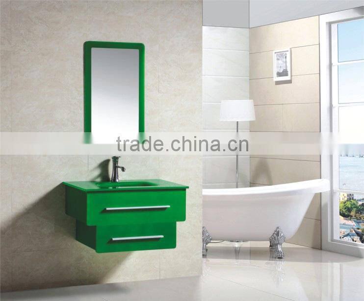 2015 New design Wall hung PVC Bathroom Cabinet 9036
