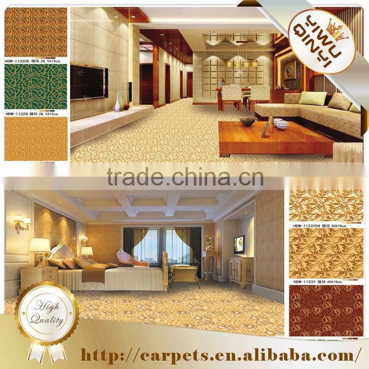 Customed high quality Environment-Friendly hotel carpet / Ancient Painting Carpet