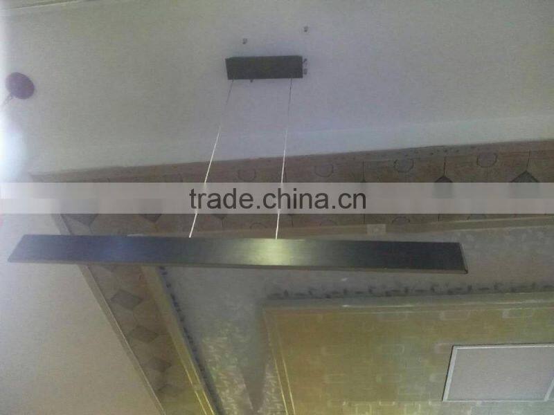 15w/30w/45w ultrathin streamline pendant linear light