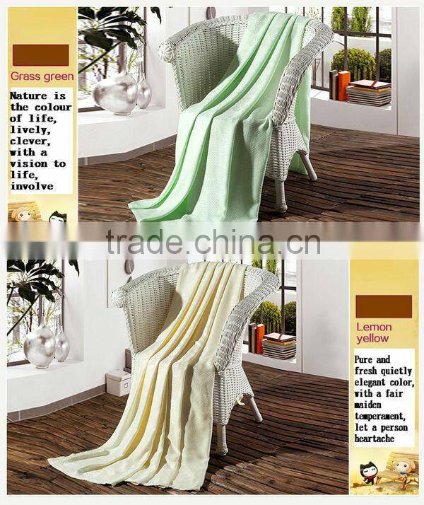100% Natural Bamboo Fiber Blanket