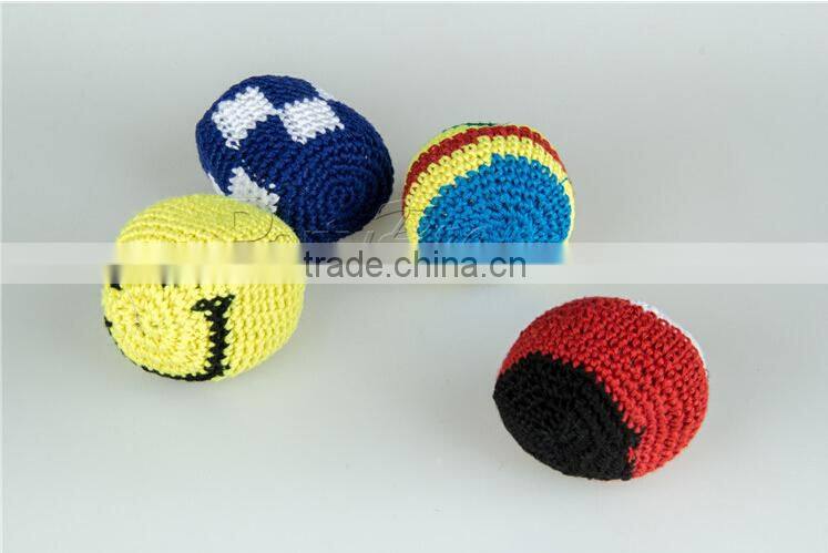 Partypro Chinese Supplier Zhejiang Factory Cotton Thread Wholesale High Quality Kick Ball for Children Juggling Ball