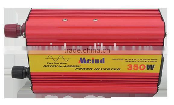 2016 Newest inverter dc ac 110V 220V Pure sine wave power inverter 350 Watt inverter true Car power converter