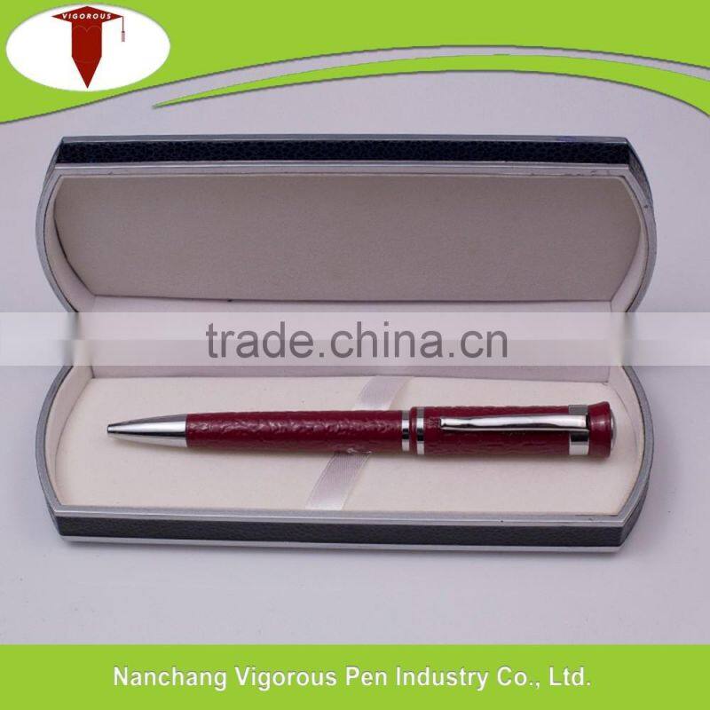 high level metal gift pen with box