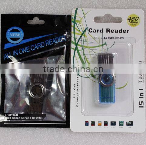 Unique style all in one usb 2.0 card reader driver