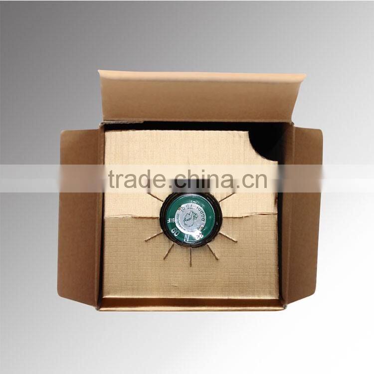 Corrugated portable custom paper wine box bottle packaging custom high quality wine gift box packaging