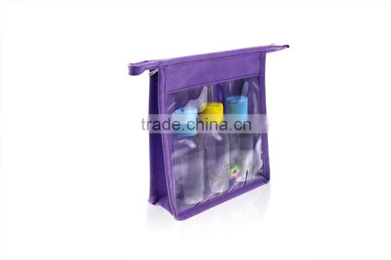 2015 Hot Sale Plain PVC Cosmetic Bag PVC Cosmetic Packging Bag