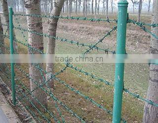 Security Standard 9 Gauge Barbed Wire Made in Anping