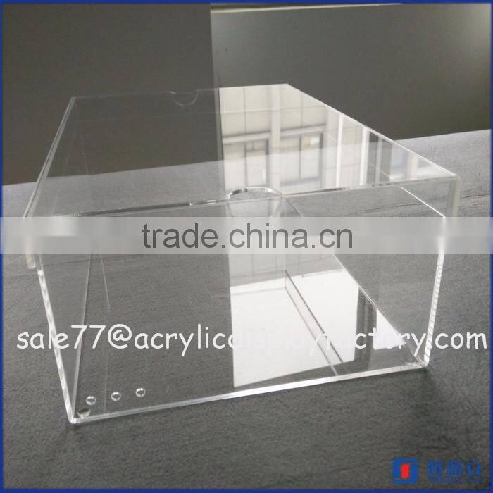 luxury acrylic sneaker display box,acrylic plastic shoe display stands,acrylic container shoe storage