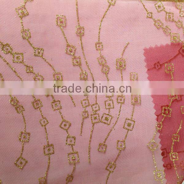 100% organza Sew Quilting Fabric Christmas Holiday Santa Clause