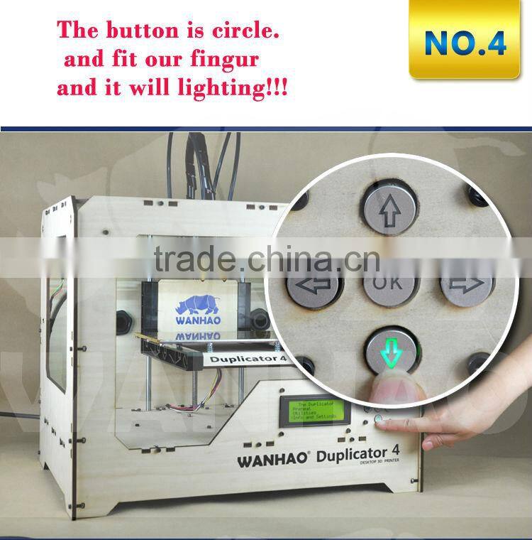 Lastest !!! 3d rapid prototyping wanhao 3d printing printer