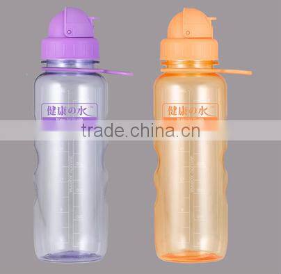 promotion bottle plastic clear water bottle 650ml