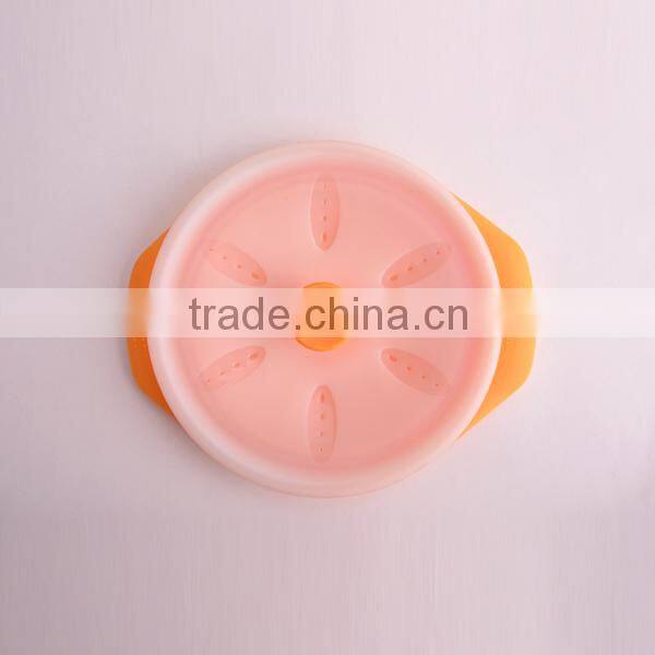 Silicone Ruber Colander with Cover