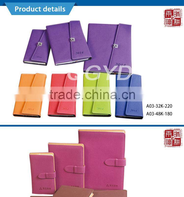 2015 organizer planner notebook diary with magnetic closure