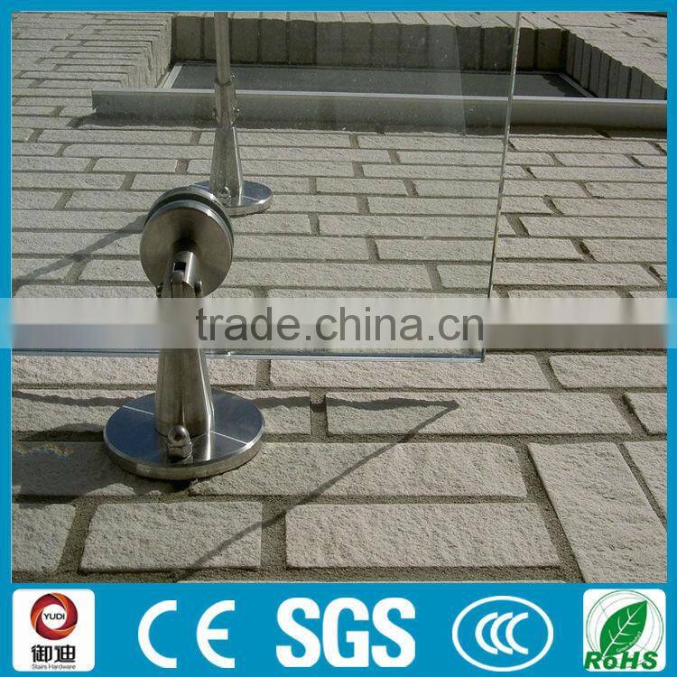 External 316 Stainless Steel Glass Canopy Awning For Roof