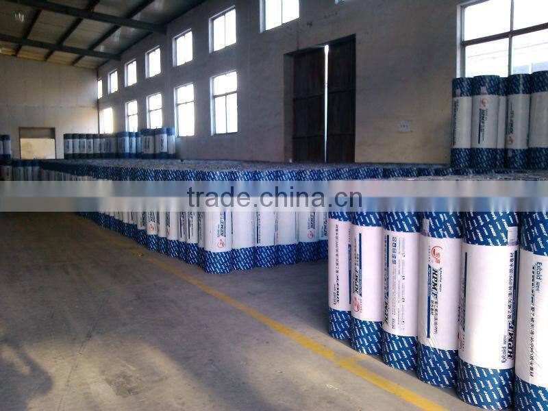 Polymer Polyethelene Polyproplene synthetic roof underlayment