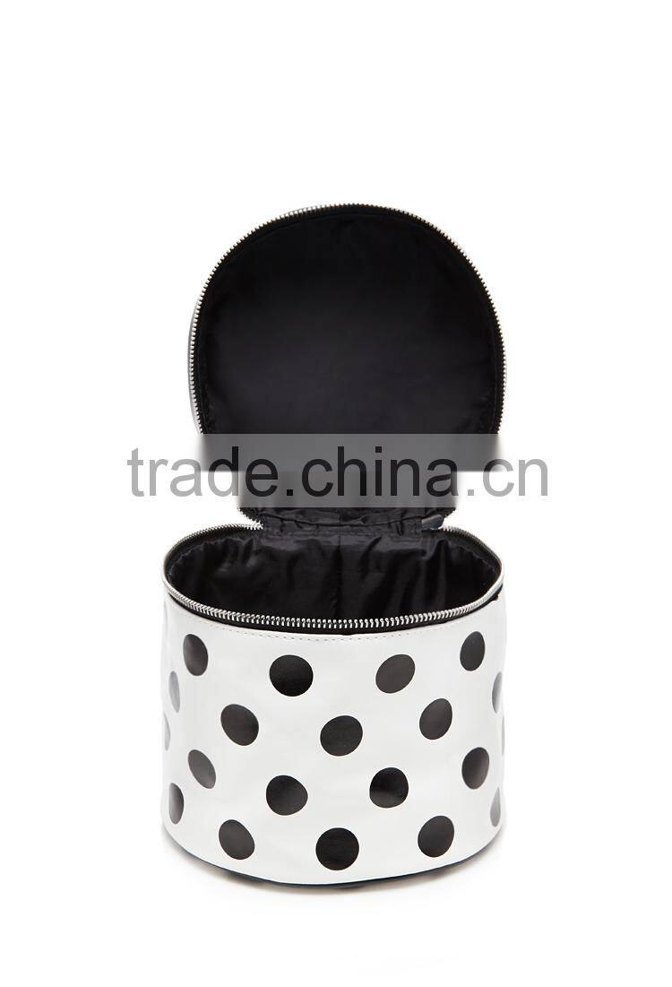 Gift bag round PU dot Cosmetic Case