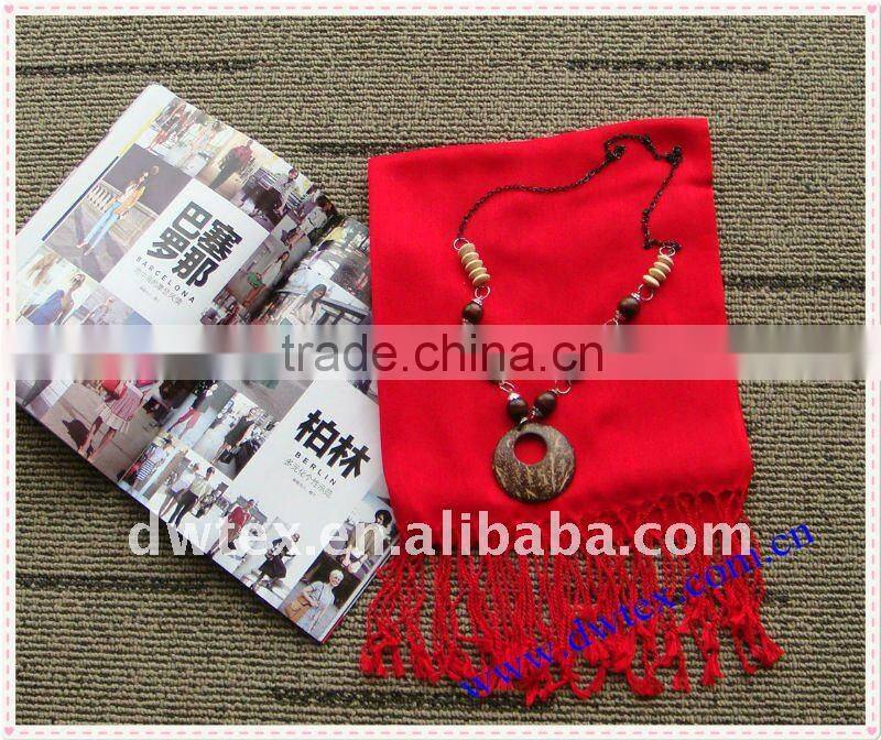 Plain fashion pashmina scarves shawls