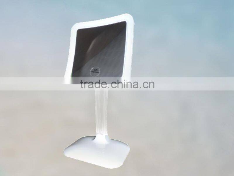 Makeup mirror led lighted Powerme bathroom mirror swivel suction mirror