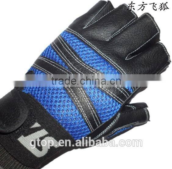 Fashion Wholesale Outdoor Cycling Bicycle Motorbike Half Finger Gloves Sports Gloves Breathable G-7