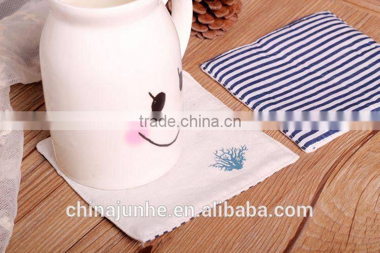 Home decoration Mediterranean style cotton coaster for sale