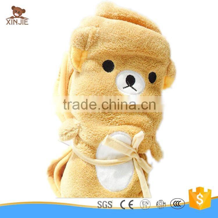 custom baby towel good quality plush baby towel