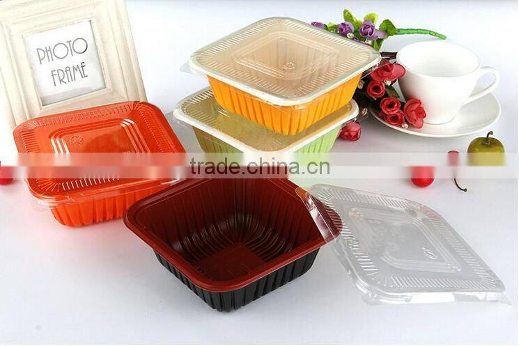 Plastic Blister Disposable Food Box