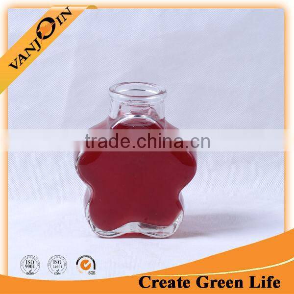 10cc Clear Five-Start Glass Nail Polish Bottle Wholesale
