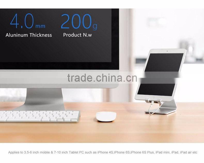 New Arrival aluminum holder tablet stand retail secure