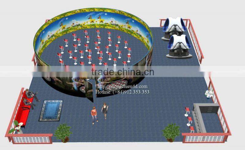 8D 360 cinema and 9D VR cinema