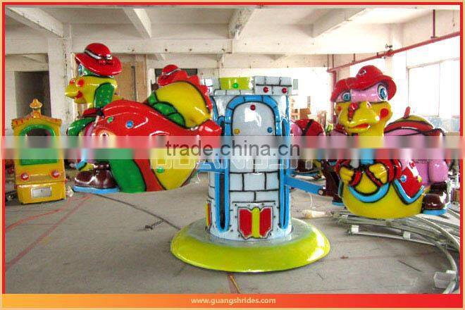 Fun!2014 new design outdoor lifting dinosaur kids amusement park rides for sale