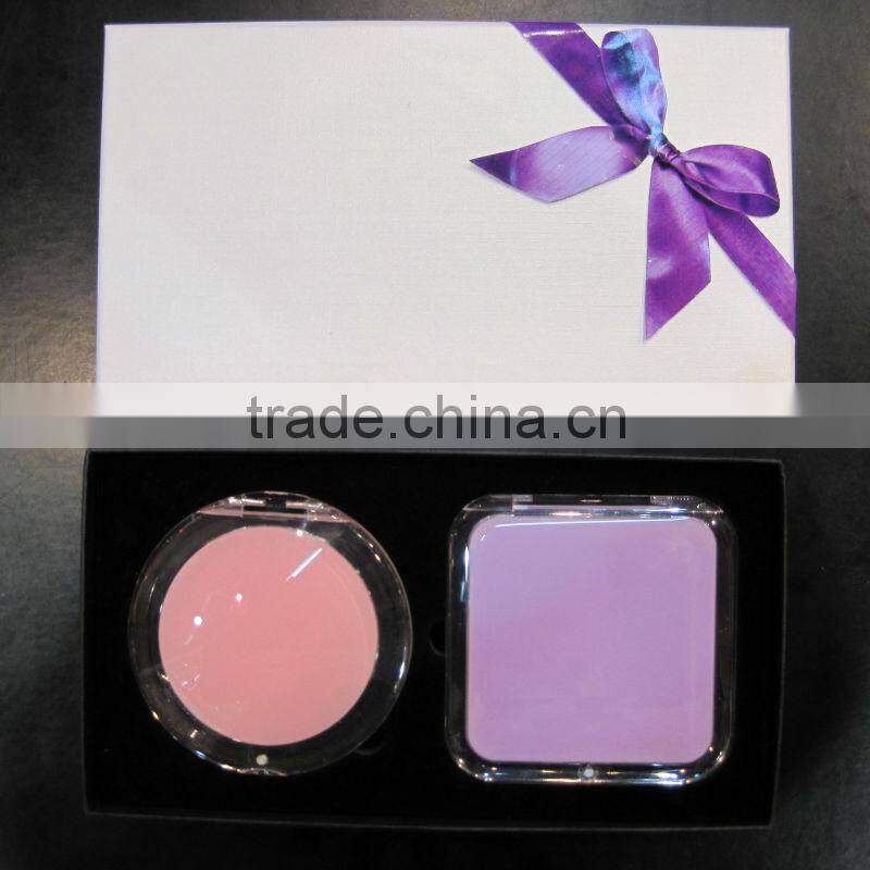 2015 hot sales round bling compact mirror,ME110
