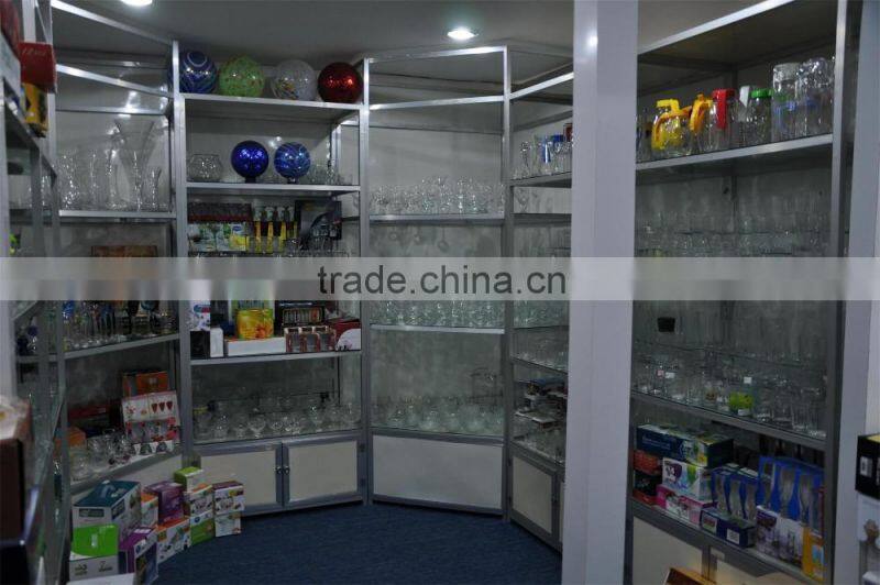 whole sale 425ml colored short stem stemmed glass